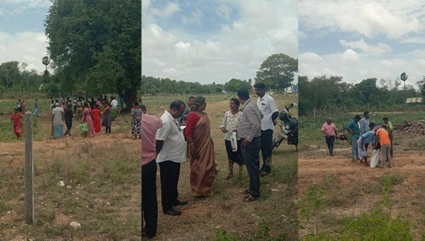 வலி வடக்கு மக்களின் முகாம் வாழ்விற்கு முற்றுப்புள்ளி - காணிகள் பகிர்ந்தளிப்பு - அமைச்சர் டக்ளஸ் நடவடிக்கை