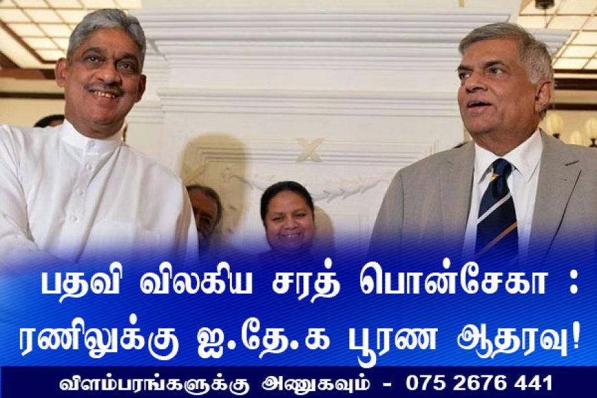 ரணிலுக்கு ஐக்கிய தேசிய கட்சி ஆதரவு  - நாம​லை களமிறக்க காரணம் இதுதான்?