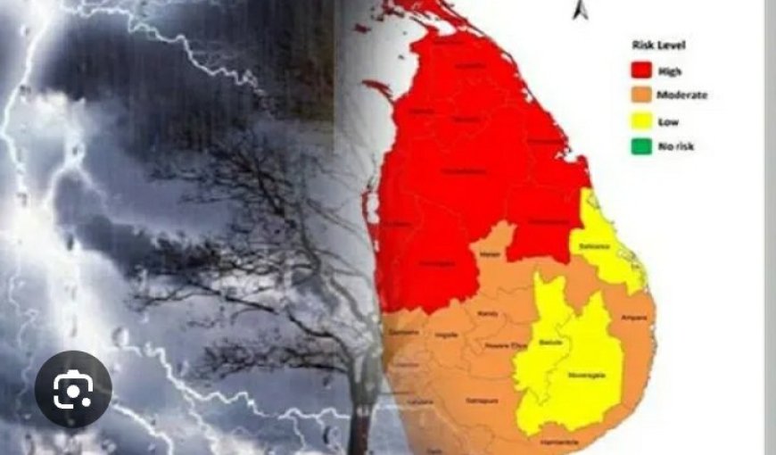 காலநிலை தொடர்பில் விடுக்கப்பட்டுள்ள சிவப்பு எச்சரிக்கை