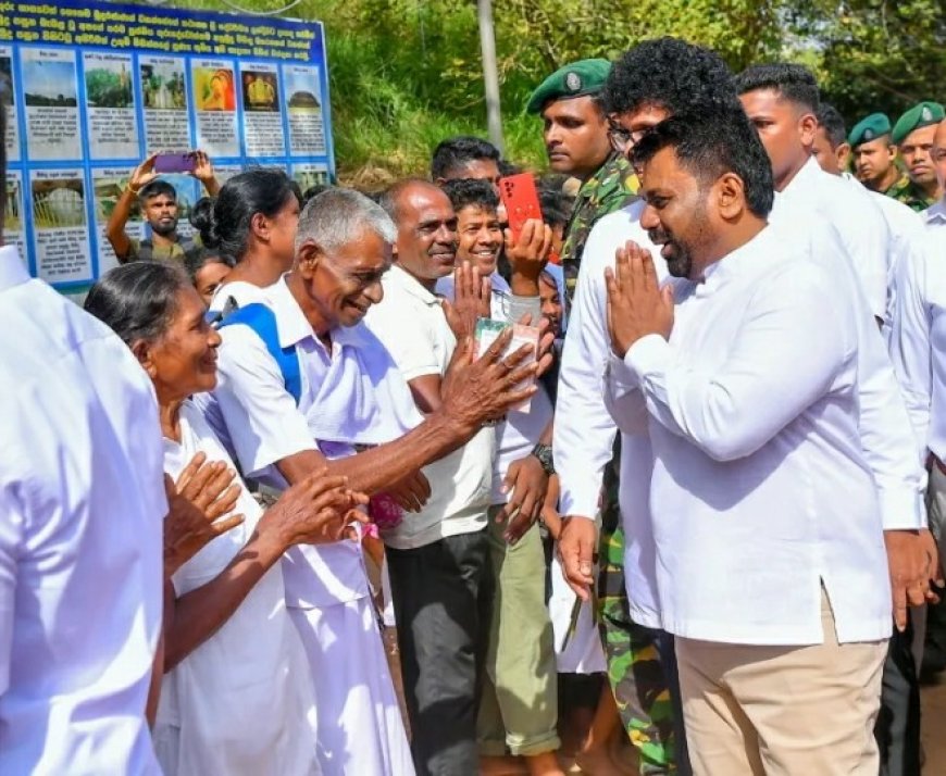 மிஹிந்தலை விகாரையில் வழிபாட்டில் ஈடுபட்ட ஜனாதிபதி!