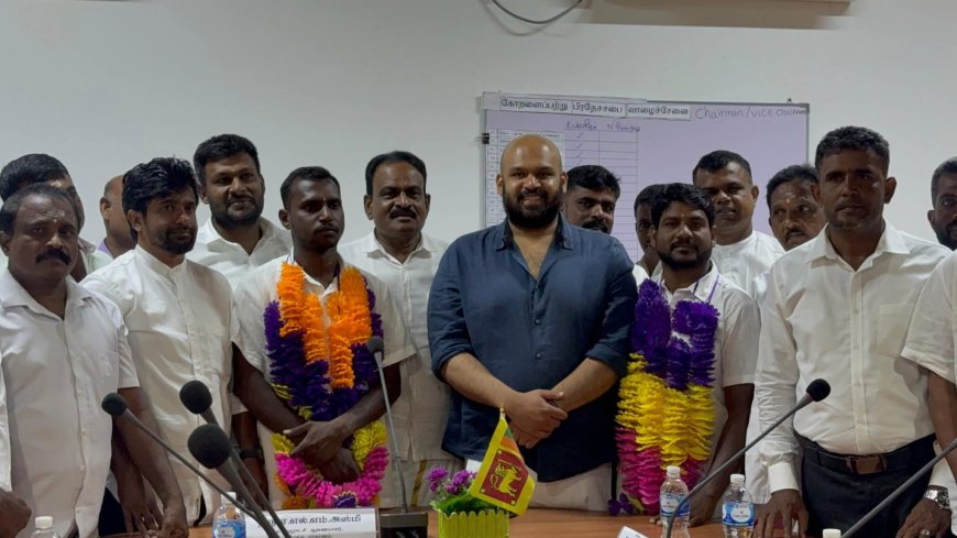 மட்/கோறளைப்பற்று பிரதேசசபைக்கு புதிய தவிசாளர்!
